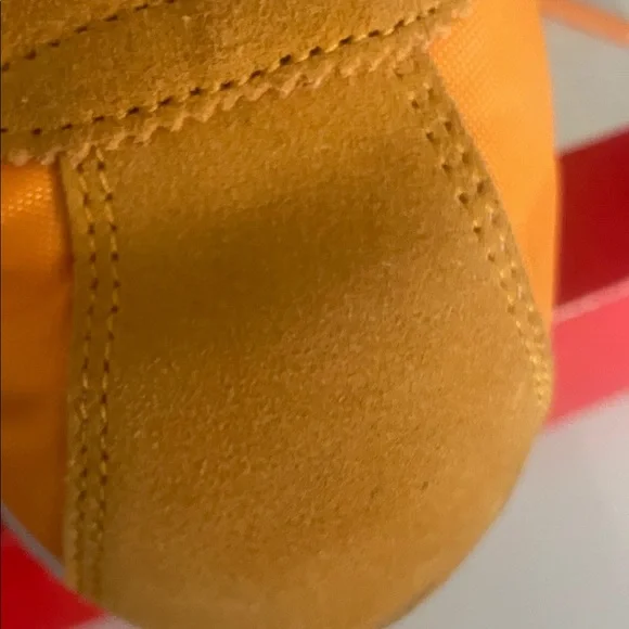 Nike Bright Orange and White Cortez Shoes - Picture 6 of 8